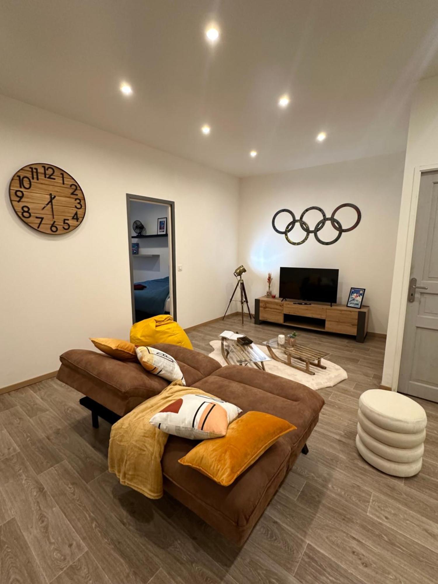 Le Refuge T3 Centre Ville 63M2 Pied Des Montagnes Albertville Ngoại thất bức ảnh
